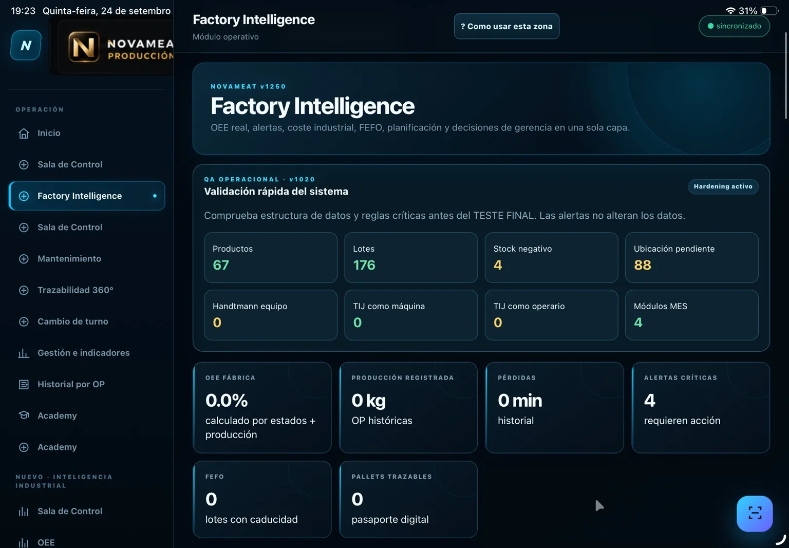 Factory Intelligence de NOVEXORS